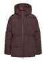 Steppjacke Kapuze Zweiwegerei�verschluss Langarm Modisch