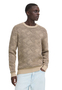 Modischer Strickpullover Langarm Rundhalsausschnitt