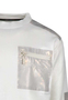 Sweatshirt Rundhals Brusttasche Regular Fit Lange �rmel