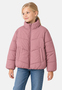 Pufferjacke Stehkragen Eingrifftaschen Rei�verschluss