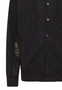 Sweatjacke Oversize Kapuze Druckknopfleiste R�ckenprint