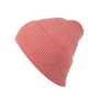 Faera Strickm�tze Beanie Breiter Umschlag Rippstruktur Unifarben