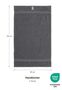 Handt�cher 4er-Set Zwei Bord�ren Flauschig Saugf�hig