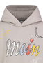 Kapuzenpullover Frontprint R�ckenprint Rippb�ndchen Langarm