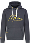 EIGHT 2 NINE Kapuzenpullover Schriftzug K�ngurutasche Kordelzug
