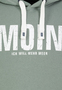 EIGHT 2 NINE Kapuzenpullover Moin Brustprint K�ngurutasche