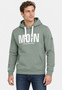 EIGHT 2 NINE Kapuzenpullover Moin Brustprint K�ngurutasche