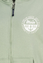 Sweatjacke Kapuze Maritimer R�ckenprint Rei�verschluss