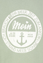 Sweatjacke Kapuze Maritimer R�ckenprint Rei�verschluss