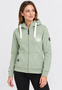Sweatjacke Kapuze Maritimer R�ckenprint Rei�verschluss