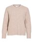 Strickpullover Rundhals Regular Fit Kontrastn�hte Langarm