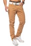 Herren Chino Stoff Hose Elyas low crotch Denim Pants