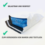 Selbstklebende Versandtasche mit Klappe Versand Beutel blickdicht