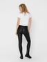 JDY Damen Hose Leder Optik Coated Denim Skinny Pants SWEATY