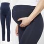 Komfort Umstands Hose Bauch Yoga Leggings f�r Schwangere Nahtlos