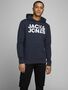 Jack & Jones Herren Corp Logo Sweat Hood Basic Kapuzen Sweatshirt