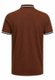 Jack & Jones Polo Shirt Kurzarm Uni Hemd JJEPAULOS Pique Baumwolle