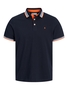 Jack & Jones Polo Shirt Kurzarm Uni Hemd JJEPAULOS Pique Baumwolle