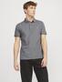 Jack & Jones Polo Shirt Kurzarm Uni Hemd JJEPAULOS Pique Baumwolle
