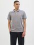 Jack & Jones Polo Shirt Kurzarm Uni Hemd JJEPAULOS Pique Baumwolle