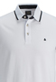 Jack & Jones Polo Shirt Kurzarm Uni Hemd JJEPAULOS Pique Baumwolle