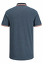 Jack & Jones Polo Shirt Kurzarm Uni Hemd JJEPAULOS Pique Baumwolle