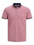 Jack & Jones Polo Shirt Kurzarm Uni Hemd JJEPAULOS Pique Baumwolle