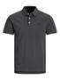 Jack & Jones Polo Shirt Kurzarm Uni Hemd JJEPAULOS Pique Baumwolle