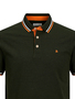 Jack & Jones Polo Shirt Kurzarm Uni Hemd JJEPAULOS Pique Baumwolle