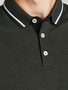 Jack & Jones Herren + Fit Polo Shirt Kurzarm Pique Hemd JJEPAULOS Big Size