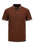 Jack & Jones Herren + Fit Polo Shirt Kurzarm Pique Hemd JJEPAULOS Big Size
