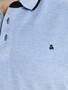 Jack & Jones Herren + Fit Polo Shirt Kurzarm Pique Hemd JJEPAULOS Big Size