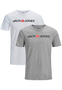 Jack & Jones Rundhals T-Shirt 2-er St�ck Pack Kurzarm Shirt Basic Set JJECORP