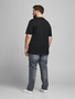 Jack & Jones 2er-SET Herren T-Shirt Kurzarm Plus Size Logo Shirt 