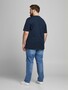 Jack & Jones 2er-SET Herren T-Shirt Kurzarm Plus Size Logo Shirt 