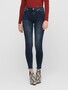 Damen Skinny Ankle Jeans Cropped Stretch Denim Hose ONLBLUSH Fransen