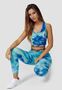 Damen Fitness Trainingsanzug Stretch Racerback Tank Top & Leggings Holi Set