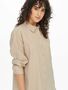 Damen JDY Lange Hemd Bluse Oversize Longshirt JDYMIO Freizeit Tunika
