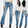 JDY Damen Flare Jeans Super Stretch Denim Schlaghose JDYFLORA