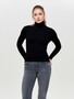 ONLY Damen Rollkragen Feinstrick Pullover Stretch Sweater Oberteil ONLKAROL