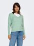 ONLY Damen Lockerer Strickpullover V-Ausschnitt Sweater ONLRICA LIFE