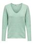 ONLY Damen Lockerer Strickpullover V-Ausschnitt Sweater ONLRICA LIFE
