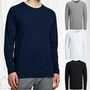 Herren Jack & Jones Basic Longsleeve Dnnes Jersey Shirt Pullover JJEBASIC