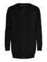ONLY Damen Lange Strickjacke Stretch ONLLESLY Open Cardigan Gerippt