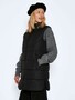NOISY MAY Damen Winter Steppweste NMDALCON lange �rmellose Jacke