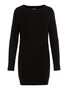 NOISY MAY Damen Langarm Strickkleid Midi Dress Party Jumper NMSIESTA