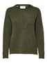 Damen SELECTED Feinstrick Wollpullover Rundhals Strickpullover SLFLULU