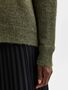 Damen SELECTED Feinstrick Wollpullover Rundhals Strickpullover SLFLULU
