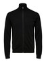 Selected Homme Herren SELECTED Strickjacke Einfarbiger Cardigan Basic Zip Sweatshirt