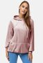 enflame Damen Oversized Hoodie Kleid Long Basic Kapuzen Pullover Nicki Velours